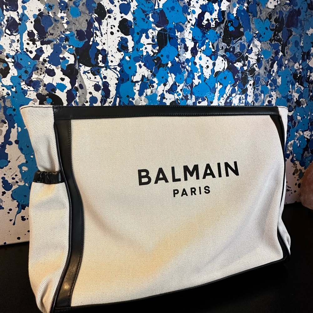 Balmain - Brand New - Tags/Dust Bag. Diaper Bag/ Work/Kids/Baby